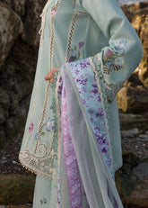 Flow by Crimson '25 | Floral Crush-D6 A | 3PC Embroidered Lawn Suit